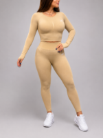 Set Deportivo NF Store Manga Larga y Legging HD257-6